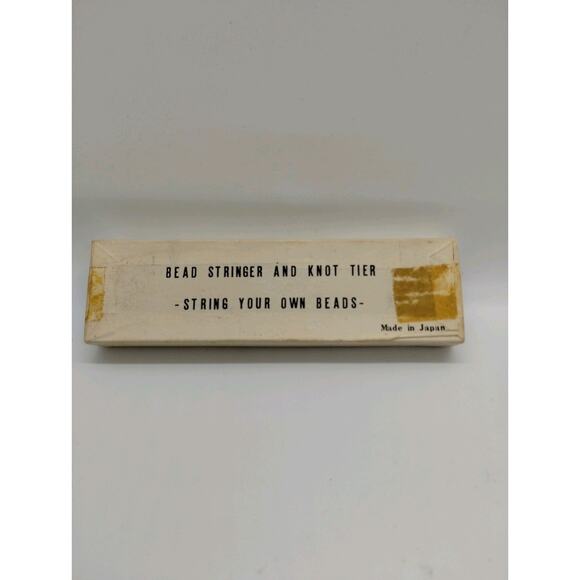 Vintage Bead Stringer and Knot Tier #498 Made in Japan - Picture 1 of 6